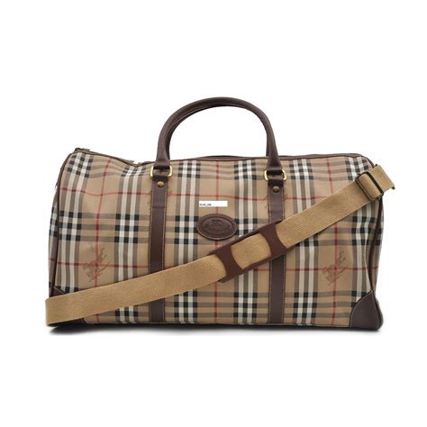 vintage burberry travel bag